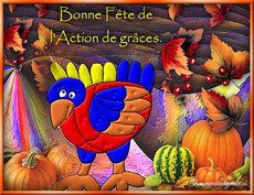 Carte Action de Gr�ces 10