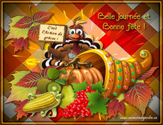 Carte Action de Gr�ces 11