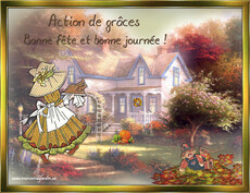 Carte Action de Gr�ces 6