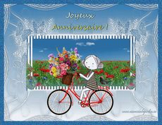 Carte d'anniversaire anim�e