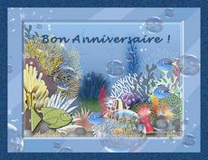 Carte d'anniversaire anim�e