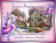 Carte d'anniversaire