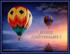 Carte d'anniversaire
