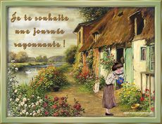 Carte Bonne journ�e / Bonjour