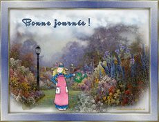 Carte Bonne journ�e / Bonjour