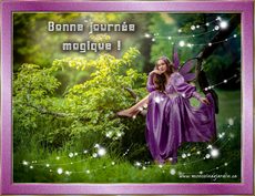 Carte Bonne journ�e / Bonjour
