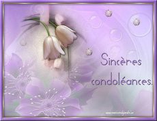 Carte Condol�ances 11