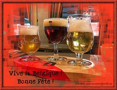 Carte F�te nationale - Belgique 4