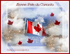 Carte F�te nationale - Canada 2