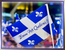 Carte F�te nationale - Qu�bec 1