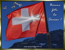 Carte F�te nationale - Suisse 1