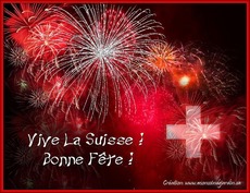 Carte F�te nationale - Suisse 4