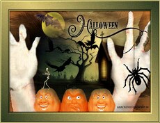 Carte Halloween statique 3