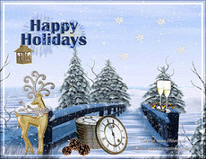 Carte Holidays statique 1