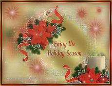 Carte Holidays statique 8