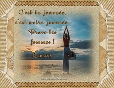 Carte Journ�e des femmes 14