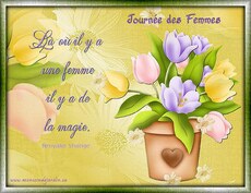 Carte Journ�e des femmes 6