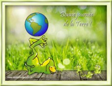 Carte Jour de la Terre anim�e 4