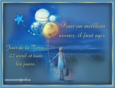 Carte Jour de la Terre anim�e 6
