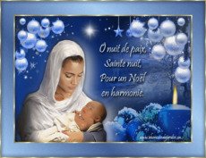 Carte No�l religieux anim�e 1