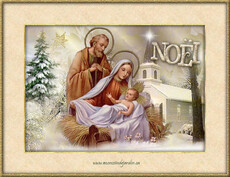 Carte No�l religieux statique 2