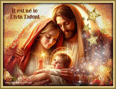 Carte No�l religieux statique 3