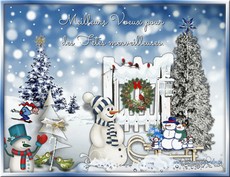 Carte No�l anim�e 12