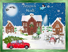 Carte No�l statique 19