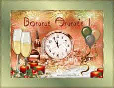 Carte Nouvel An anim�e 11