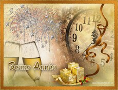 Carte Nouvel An anim�e 3