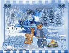 Carte Nouvel An anim�e 5