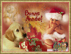 Carte Nouvel An statique 3