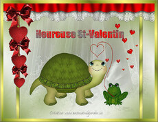 Carte Saint-Valentin statique 38
