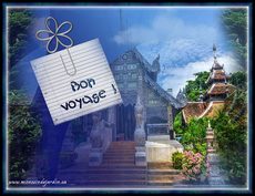 Carte Bon voyage 2