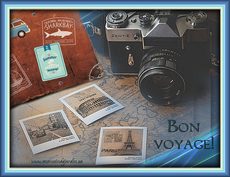 Carte Bon voyage 5