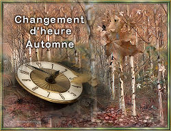 Changement d'heure automne