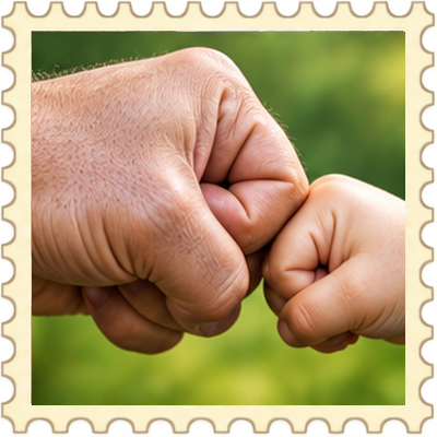 Timbre F�te des p�res 4