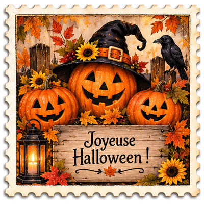 Timbre Halloween 2