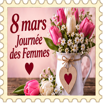 Timbre Journ�e des femmes 8