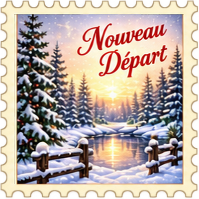 Timbre Nouvel An 5