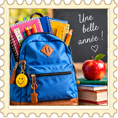 Timbre Rentr�e scolaire 5