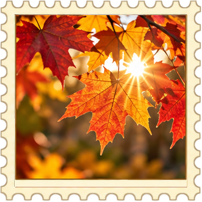 Timbre Saison - Automne 8
