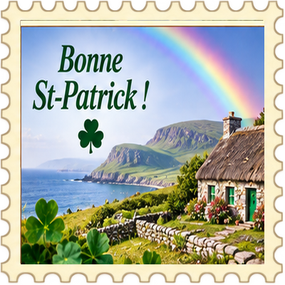 Timbre St-Patrick 12