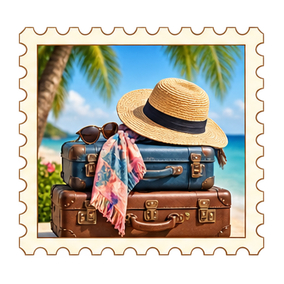 Timbre Vacances 3
