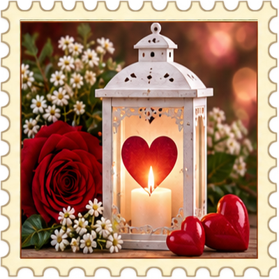 Timbre Saint-Valentin 8